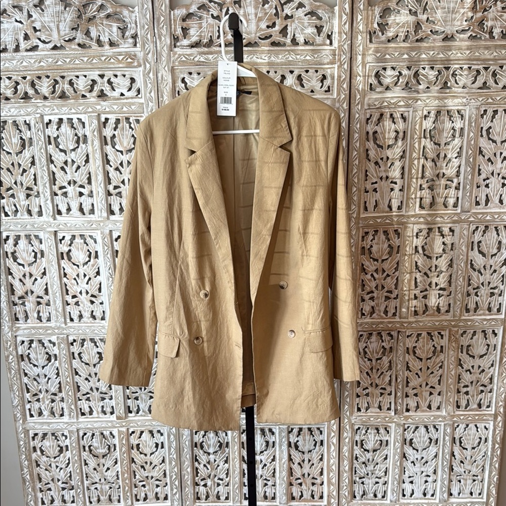 French Connection Tan Women's Blazer